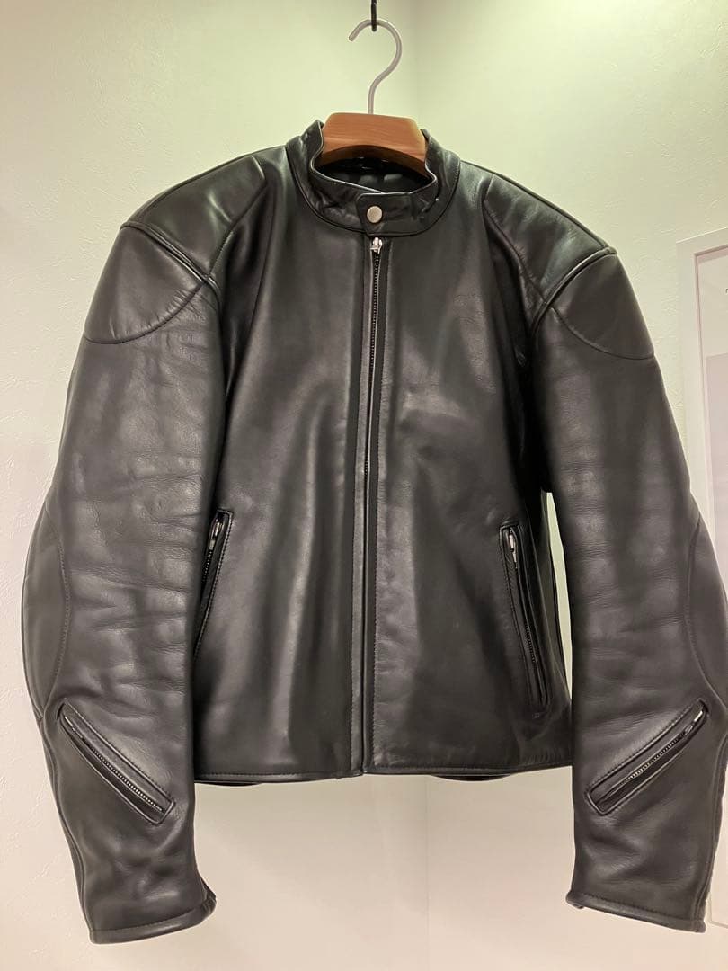 GREEDYのレザージャケット　LL 革質最高