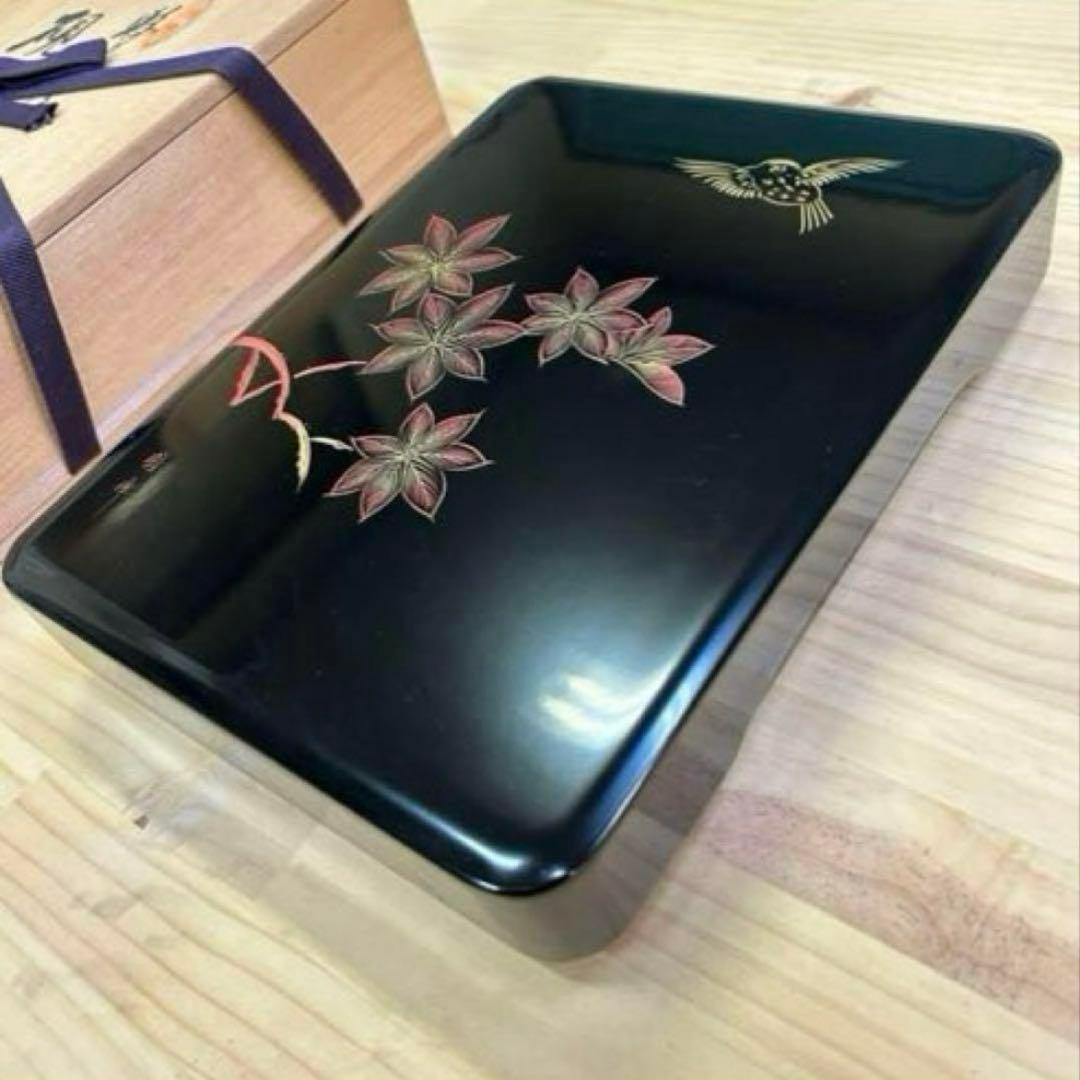 輪島塗 硯箱 文箱 木製 木製漆器 漆芸 漆器 工芸品 漆