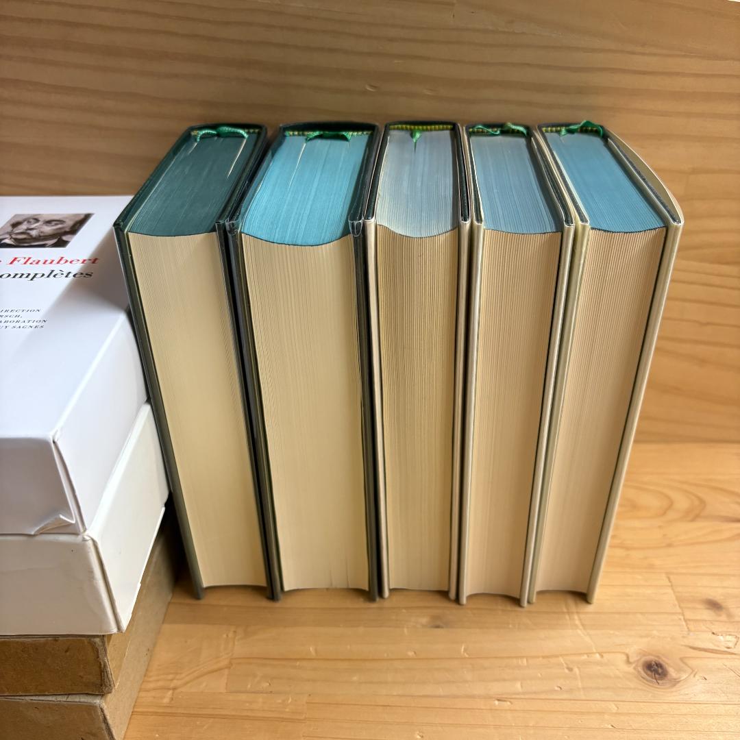 仏 ガリマール社 プレイヤード叢書 フロベール Flaubert ５冊セット