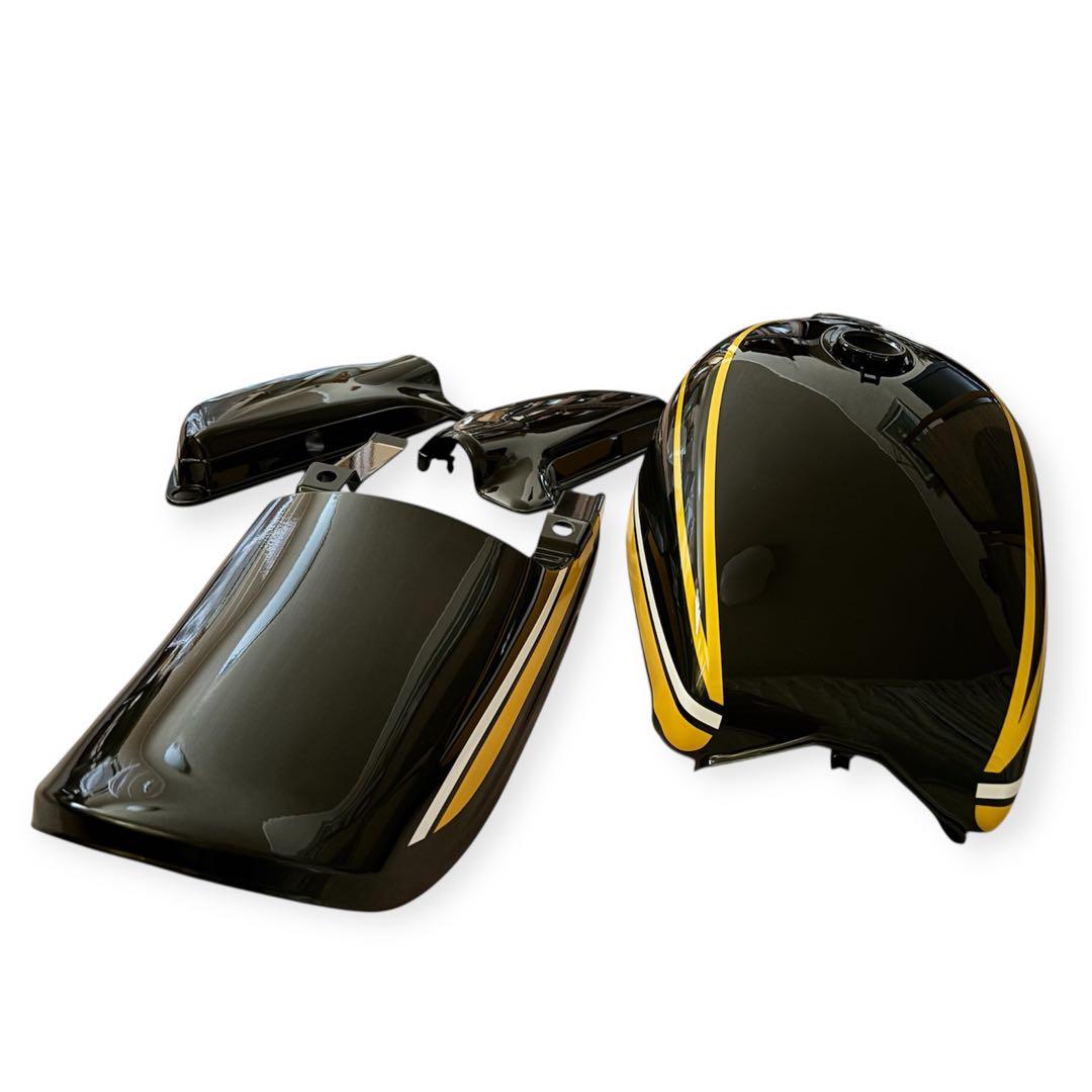 レア希少♡カワサキ1974年型Z1A/Z2A イエロータイガー外装セットMRS製