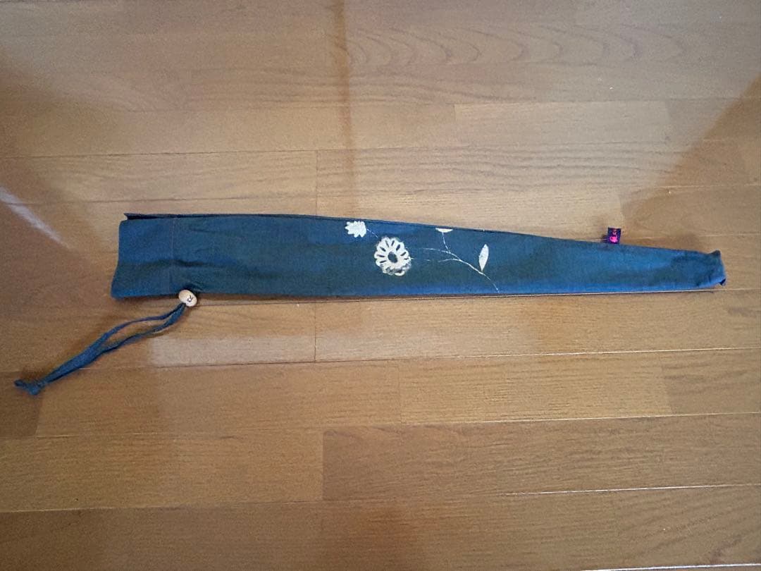 ＜45rpm＞インディゴ 花柄 日傘 非売品 入手困難品