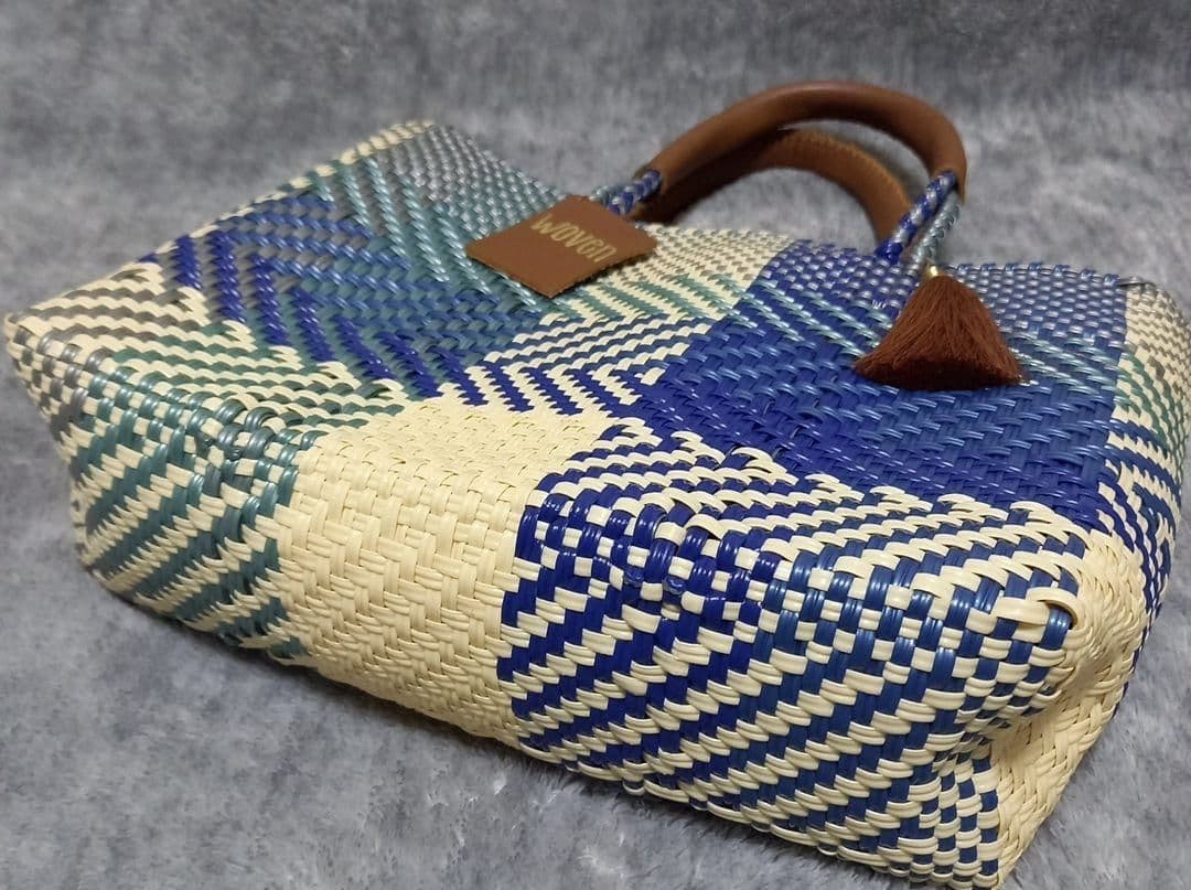 ウーヴン WOVEN メルカドバッグ かごバッグ