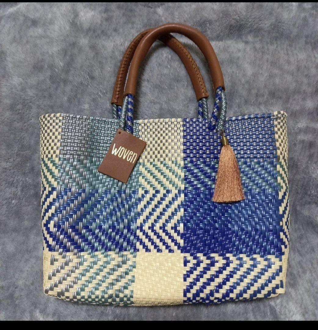 ウーヴン WOVEN メルカドバッグ かごバッグ