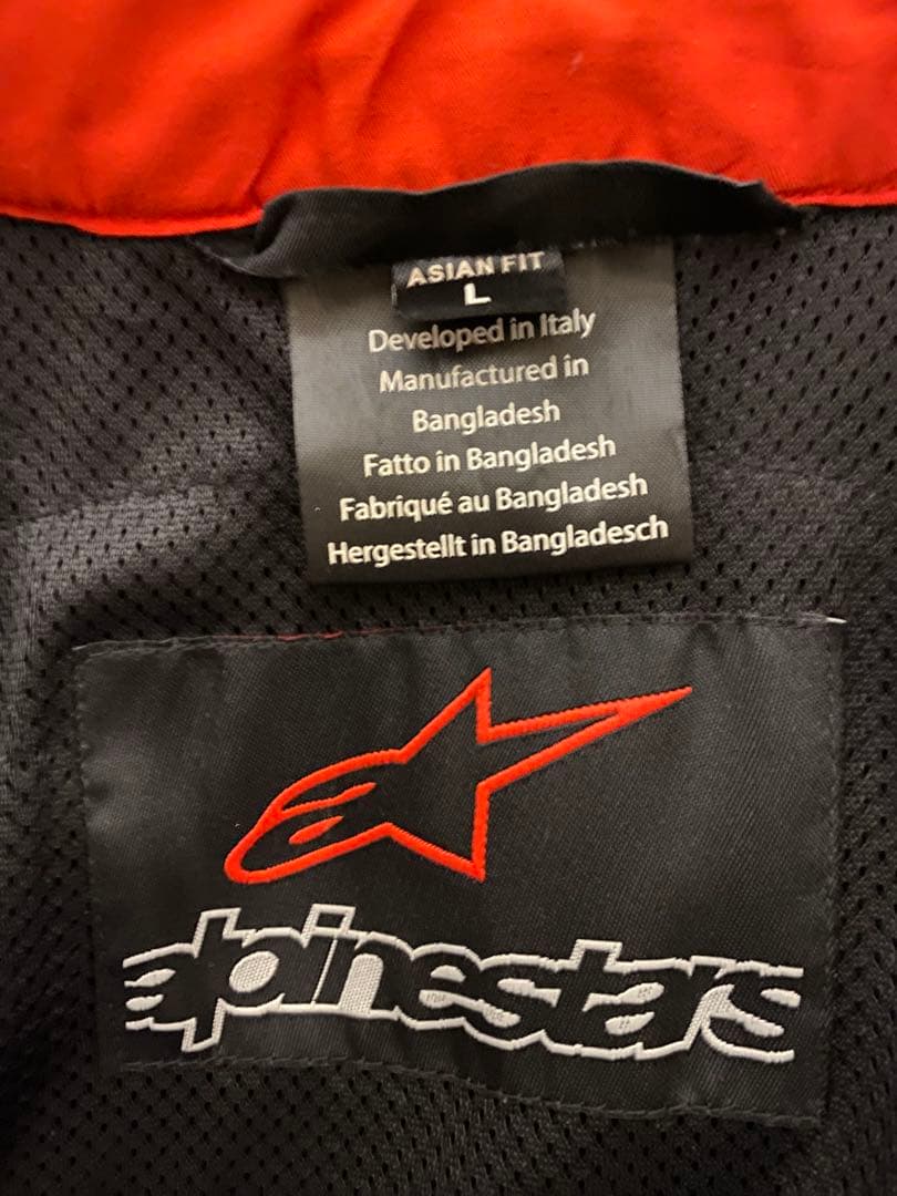 アルパインスターズ　メッシュジャケット　Lサイズ