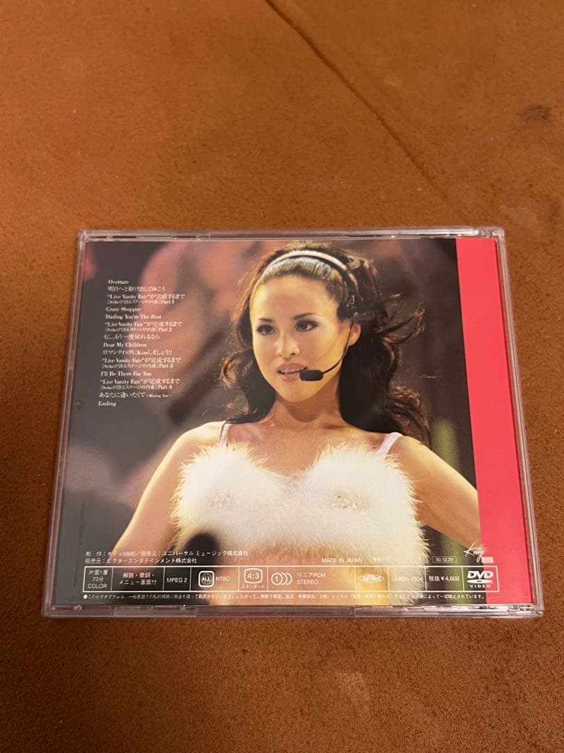 松田聖子　コンサート　SEIKO LIVE VANITY FAIR 96 DVD