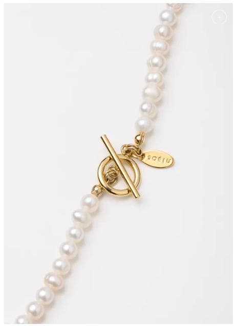 SOEJU　淡水パールロングネックレス