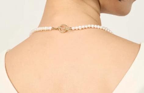 SOEJU　淡水パールロングネックレス