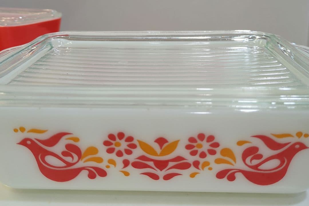 オールドパイレックス　ガラス保存容器セット