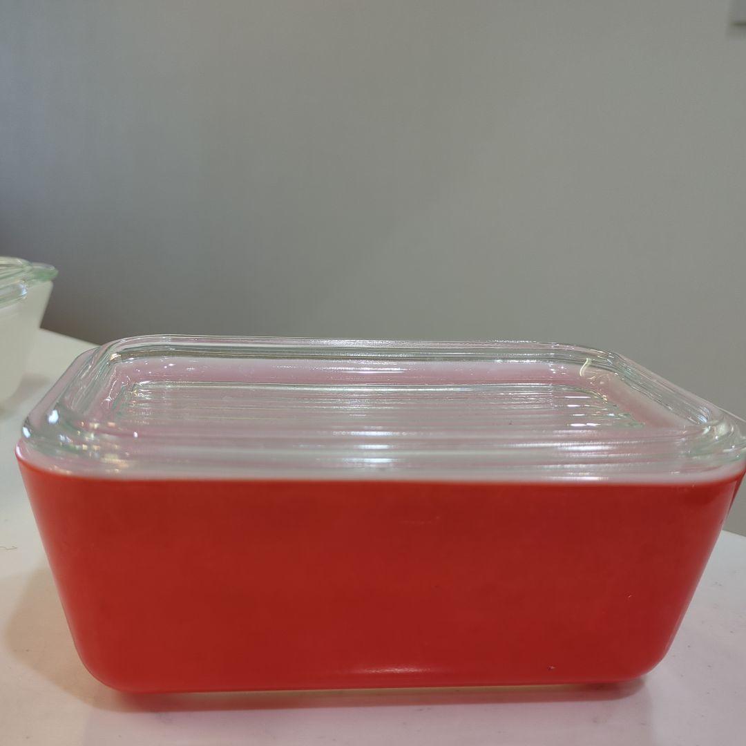 オールドパイレックス　ガラス保存容器セット