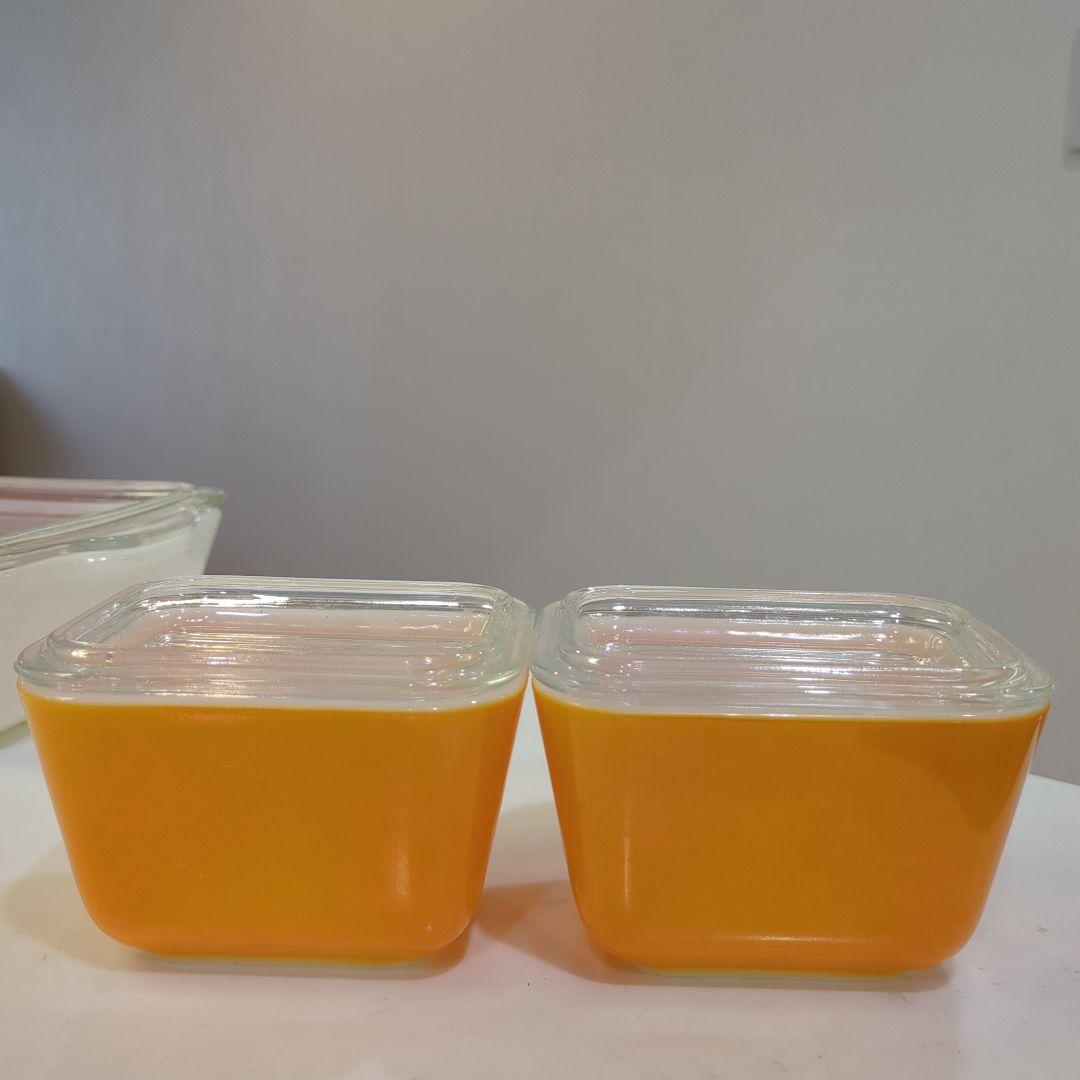 オールドパイレックス　ガラス保存容器セット