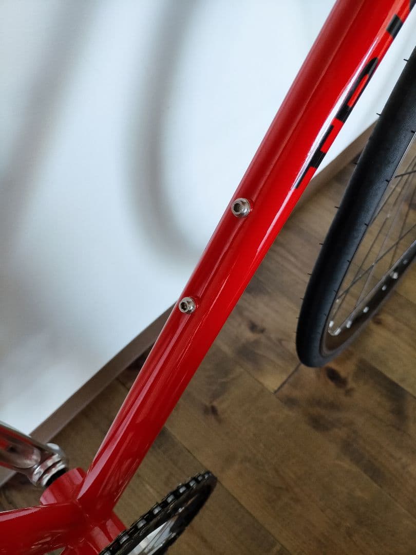 クロモリ ピスト シングルフリー 46×17T 室内保管 直接手渡可(神奈川県)