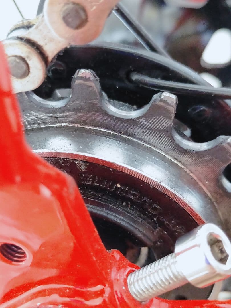 クロモリ ピスト シングルフリー 46×17T 室内保管 直接手渡可(神奈川県)