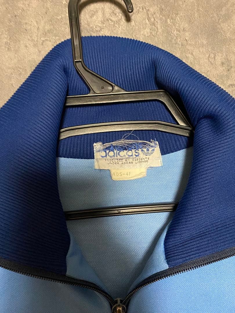 【希少】80s adidas 西ドイツ デサント トラックジャケット 4号