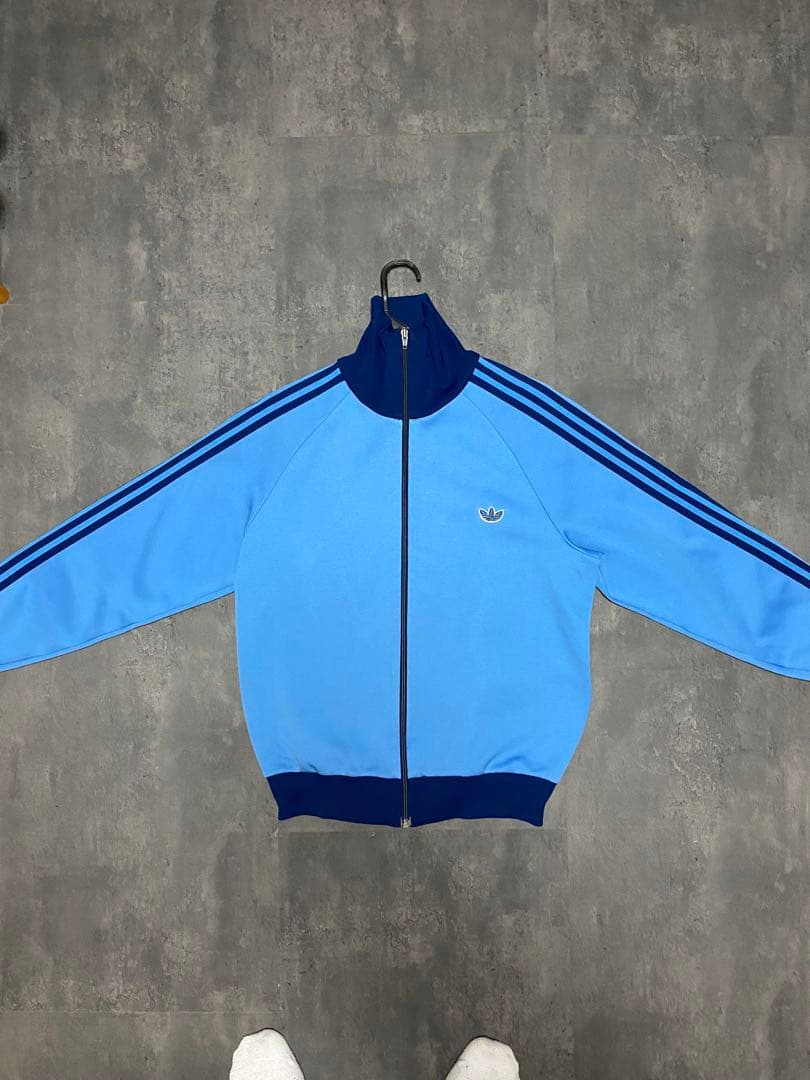 【希少】80s adidas 西ドイツ デサント トラックジャケット 4号