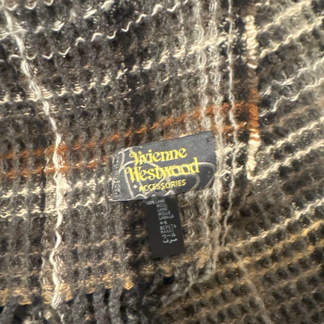 ヴィヴィアン マフラー チェック ウール y2k フェアリーグランジ nana