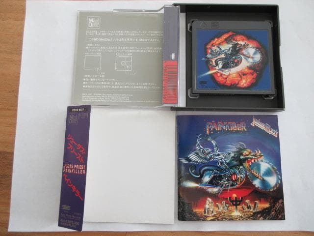 超希少 JUDAS PRIEST／帯付き PANKILLED MD ミニディスク
