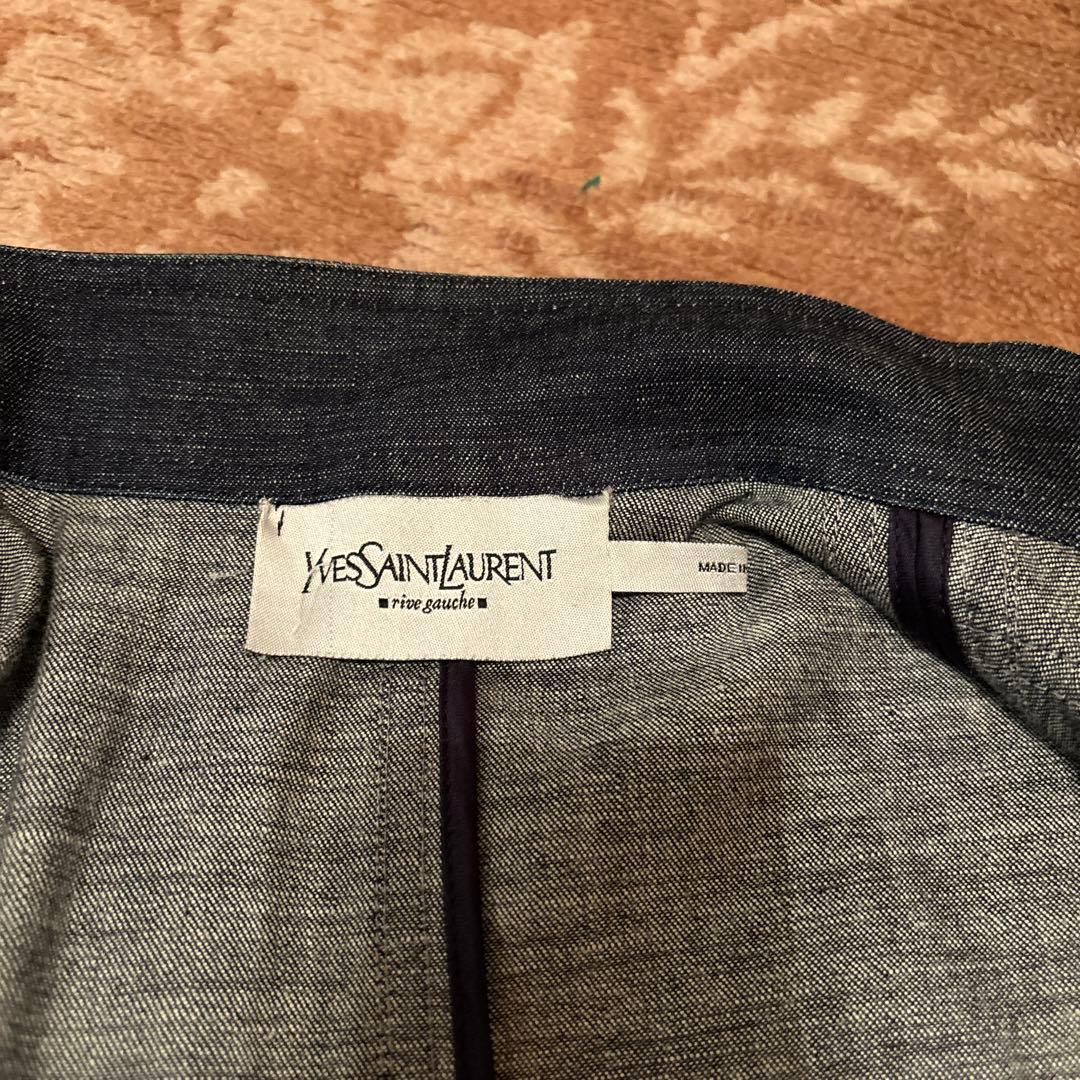 Yves Saint Laurent ダークデニムジャケット