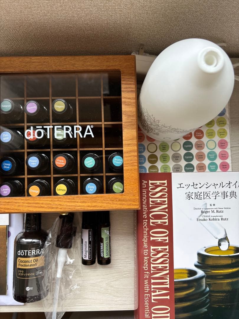 doTERRAドテラ森の音デラックス登録キット セット・オイル家庭医学事典