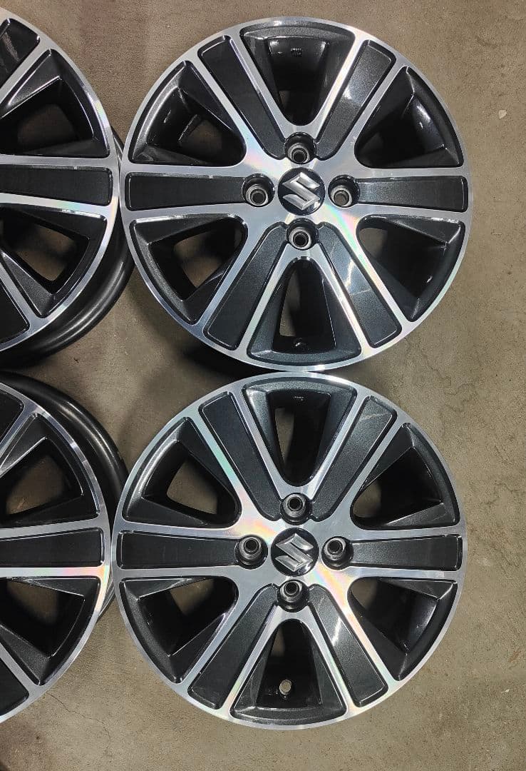 【柊様】2本分 スズキ純正15インチ 北海道 美品アルミホイール4本セット！