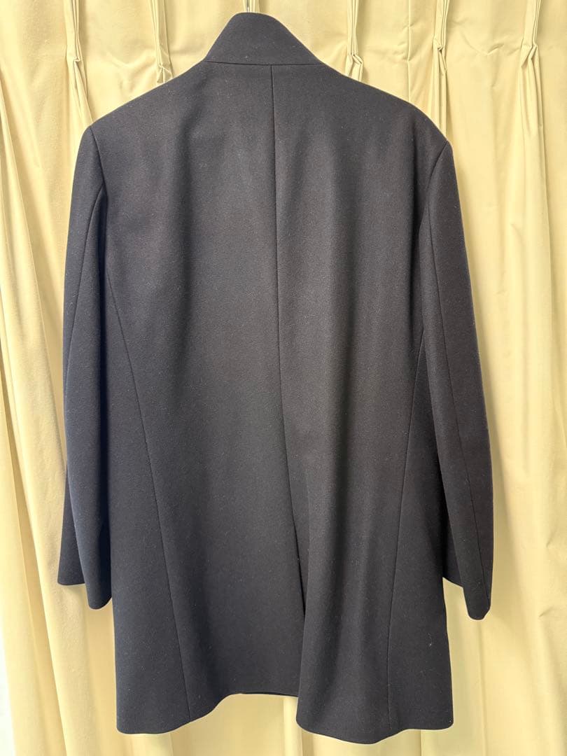 Theory ネイビー チェスターコート