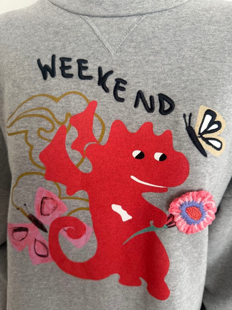 ウイークエンドマックスマーラ プリントトレーナー