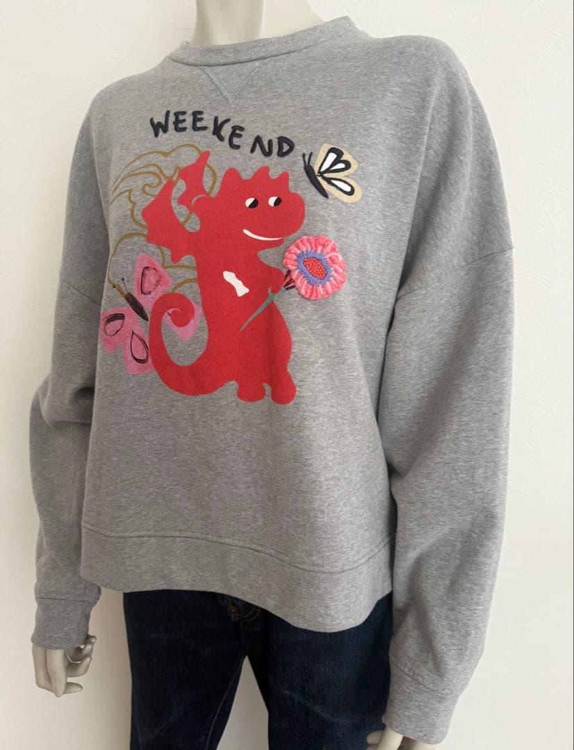 ウイークエンドマックスマーラ プリントトレーナー