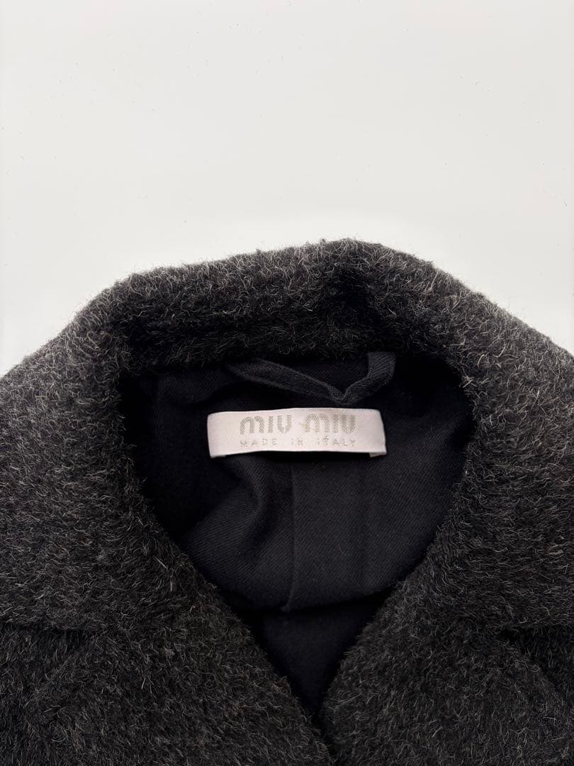 ジャケット・アウター Miu Miu FW1997 Wool and Mohair Coat IT40