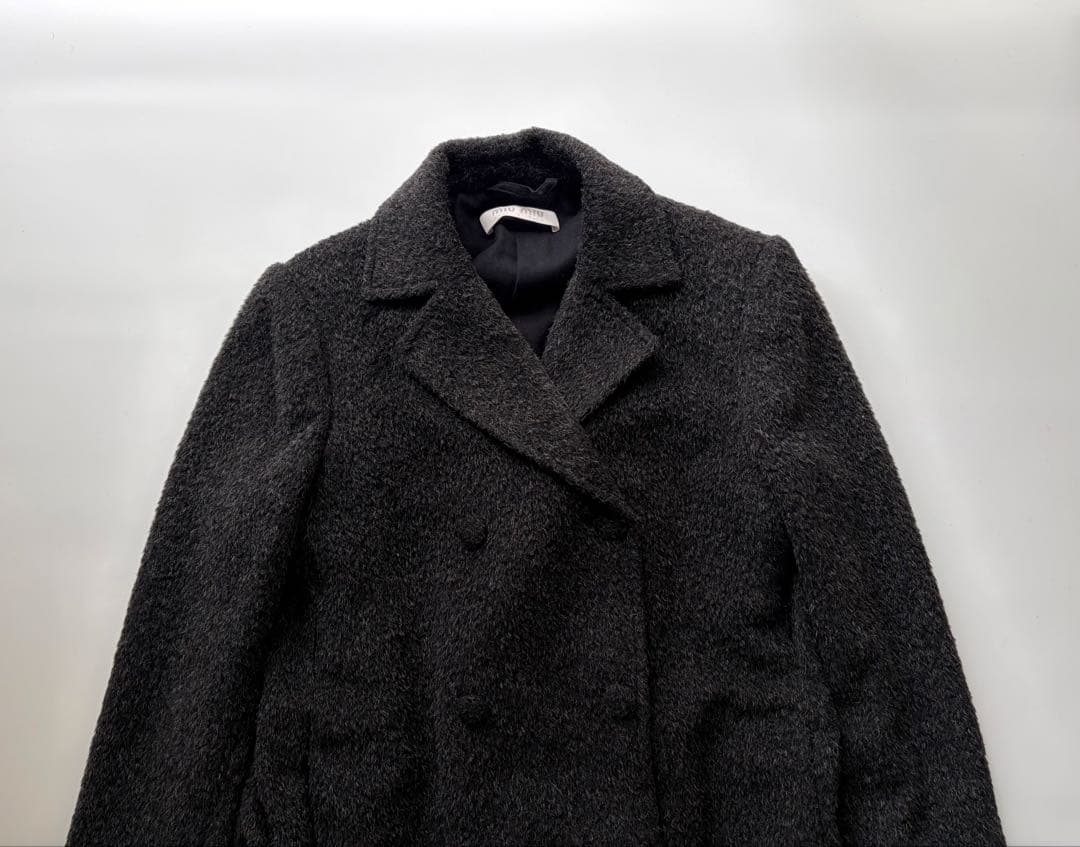 ジャケット・アウター Miu Miu FW1997 Wool and Mohair Coat IT40