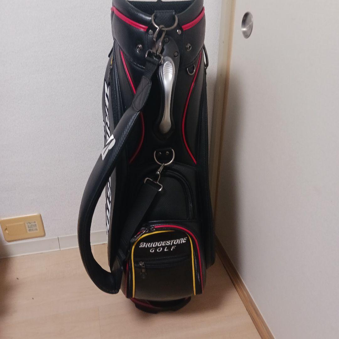 早い者勝ち!!! ブリジストン ゴルフ キャディバック 黒/赤/黄