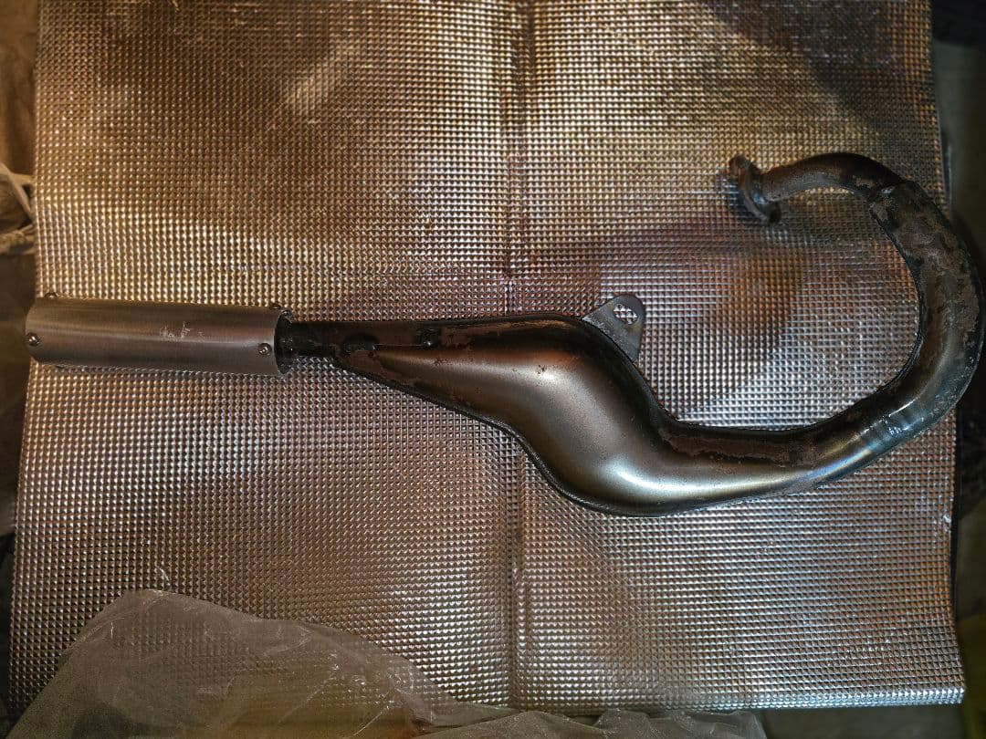 【絶版当時物、箱あり】デイトナ　スクーターチャンバー　ヤマハ縦型EG用