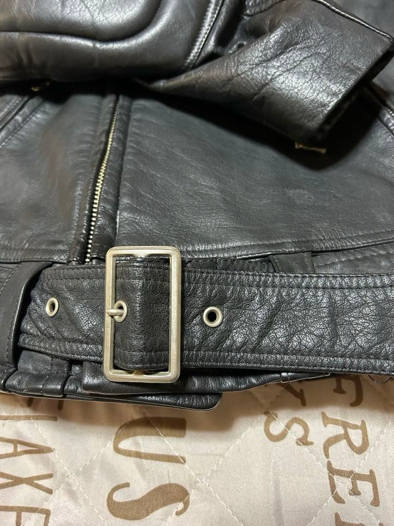 【九七艦攻 Kate 】YAMAHA レザーライダージャケット 黒L