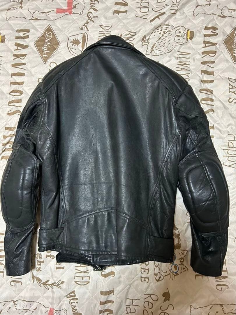 【九七艦攻 Kate 】YAMAHA レザーライダージャケット 黒L