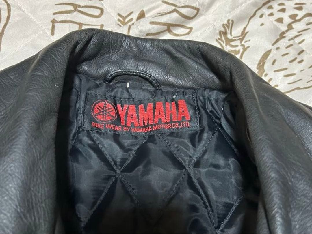 【九七艦攻 Kate 】YAMAHA レザーライダージャケット 黒L