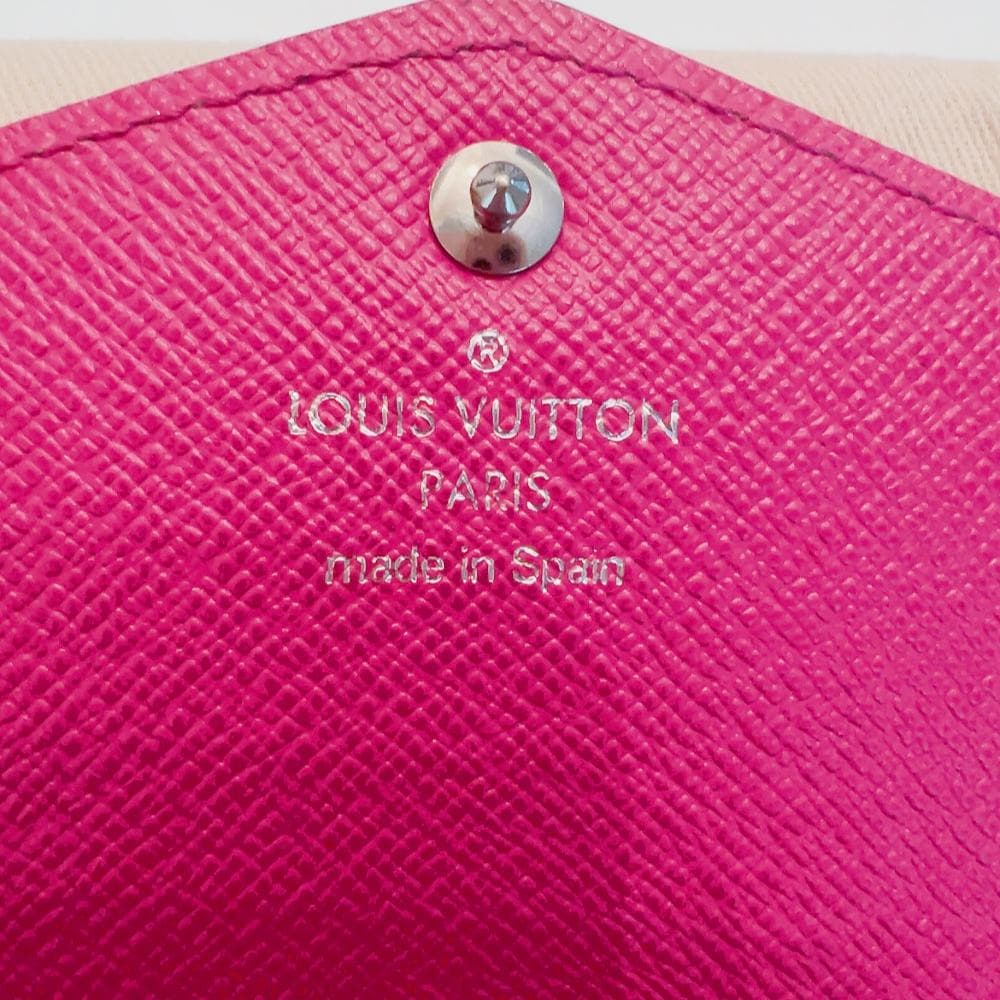 美品！LOUIS VUITTON サラ エピ フューシャピンク 長財布
