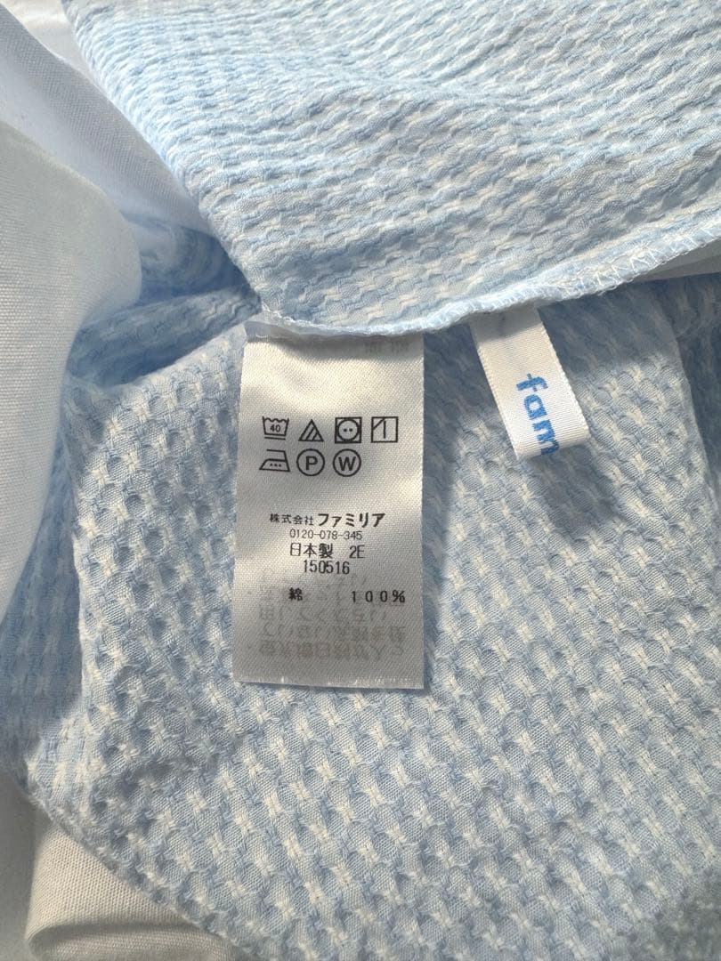 【水通しのみ美品】familiar 羽毛布団&掛け布団のシーツセット