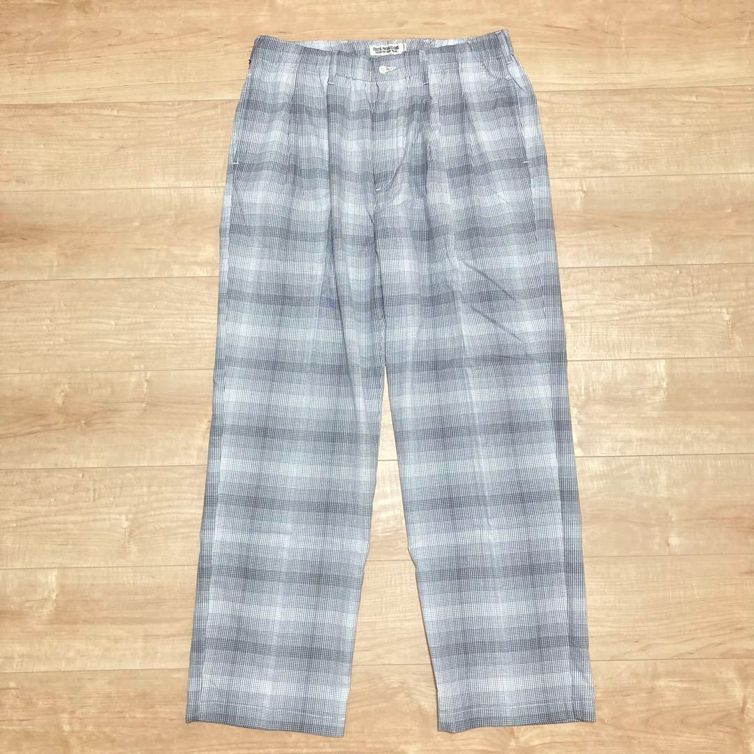 パンツ COOTIE Ombre Check 2 Tuck Easy Pants