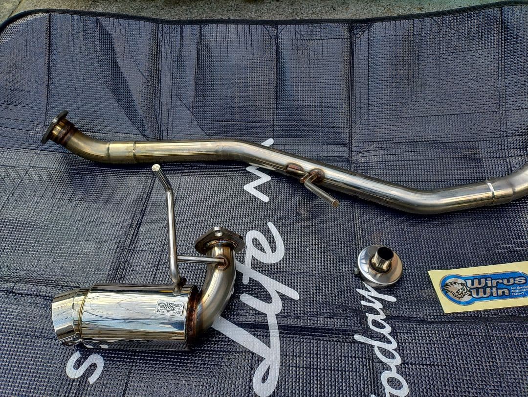 アルトラパン　HE２１S Wirus Win ステンレス製　マフラー