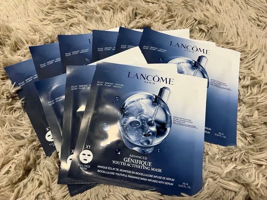 LANCOME ジェニフィックアドバンストバイオセルロースマスク　9枚