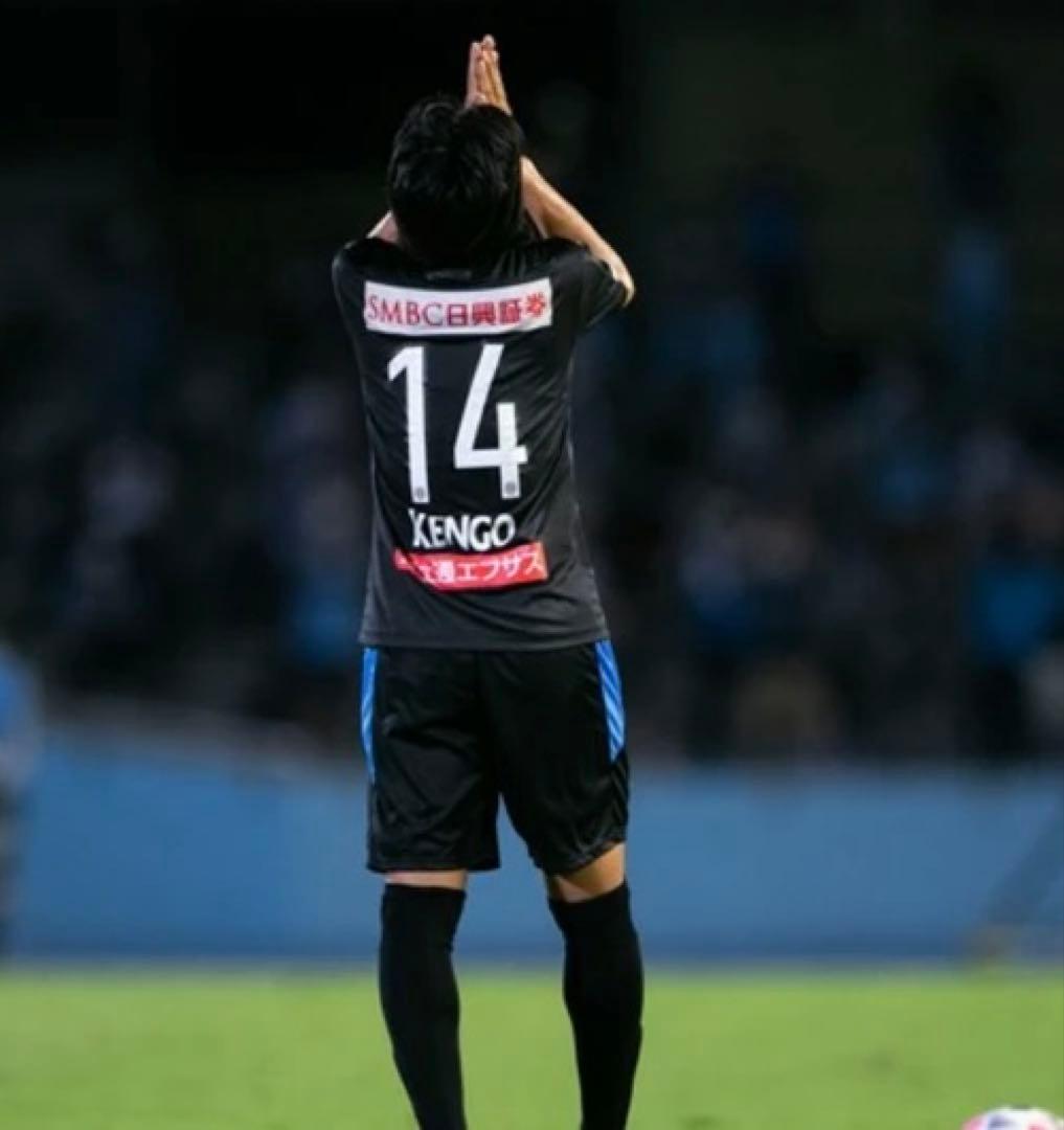 【美品】川崎フロンターレ2020リミテッドユニフォーム 14.中村憲剛 XXL