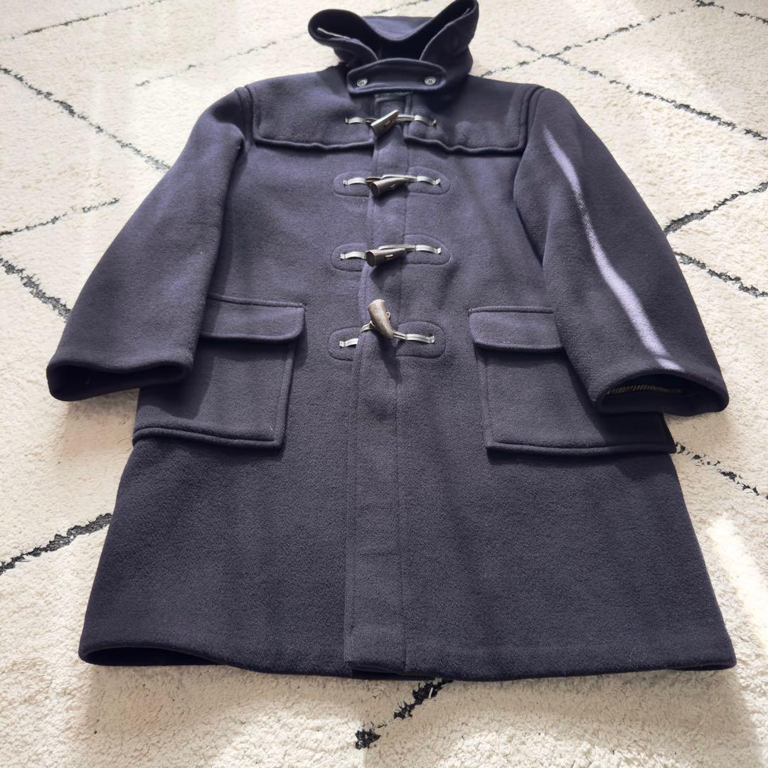 超希少 80s ブルックスブラザーズ　ダッフルコート　英国製　ネイビー　L相当