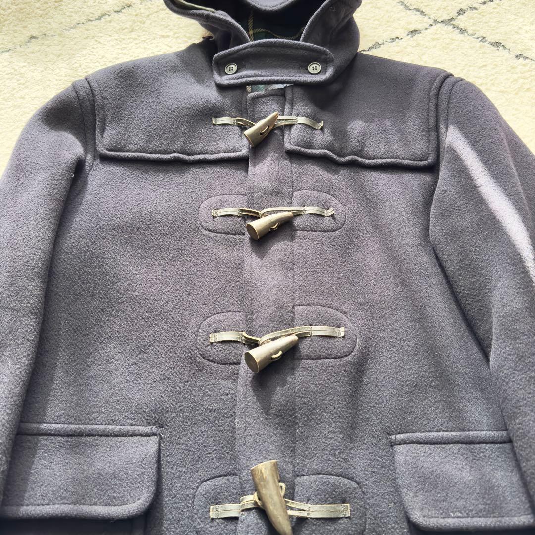 超希少 80s ブルックスブラザーズ　ダッフルコート　英国製　ネイビー　L相当