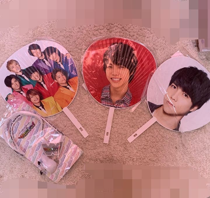 ジャニーズWEST LIVEDVD CD 限定版 通常盤 うちわ ペンライト