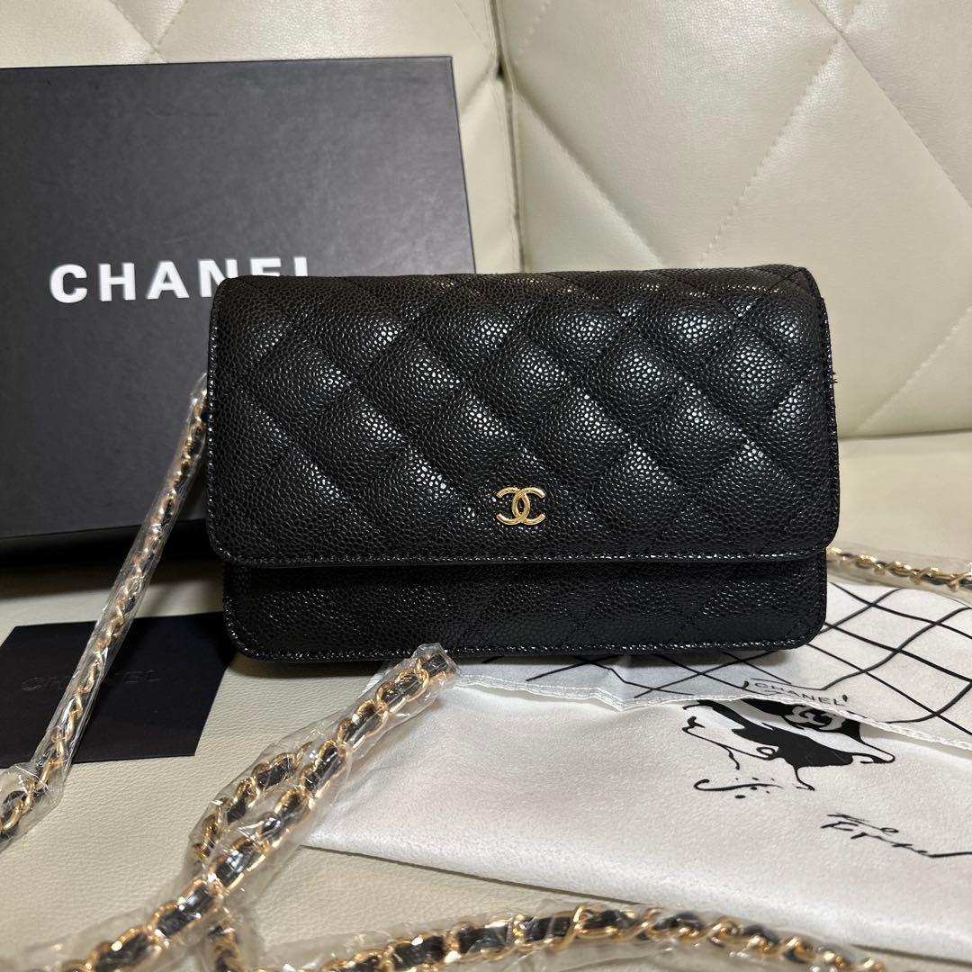 CHANEL ブラック　ショルダーバッグ　新品未使用　ノベルティ　24時間以内配