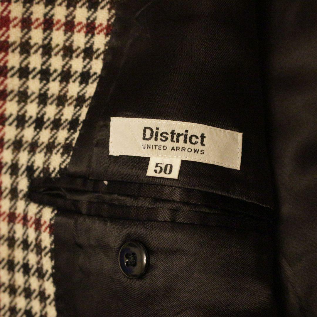 District UNITED ARROWS ガンクラブチェック 50