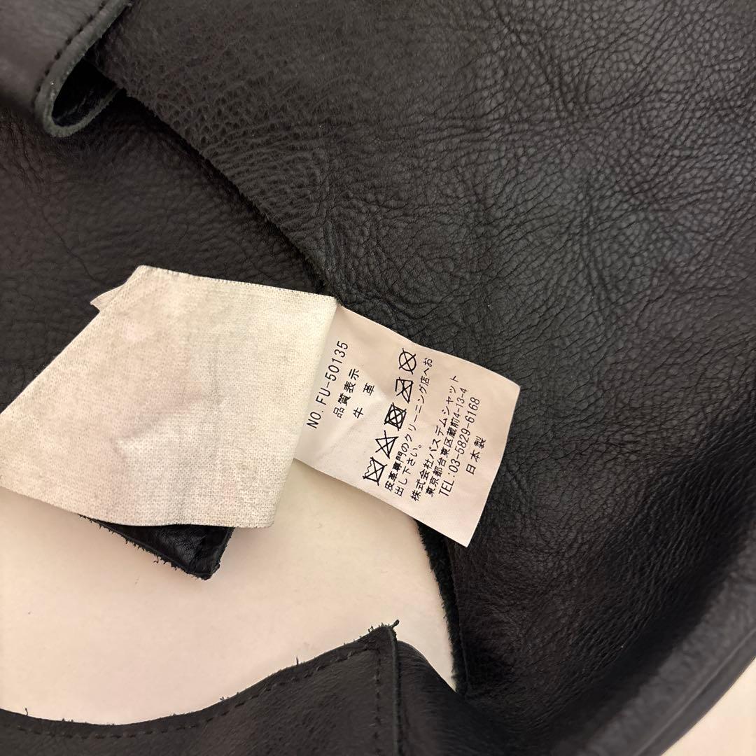 etsu　REN TOKYO JAPAN 牛革 ワンショルダーバッグ