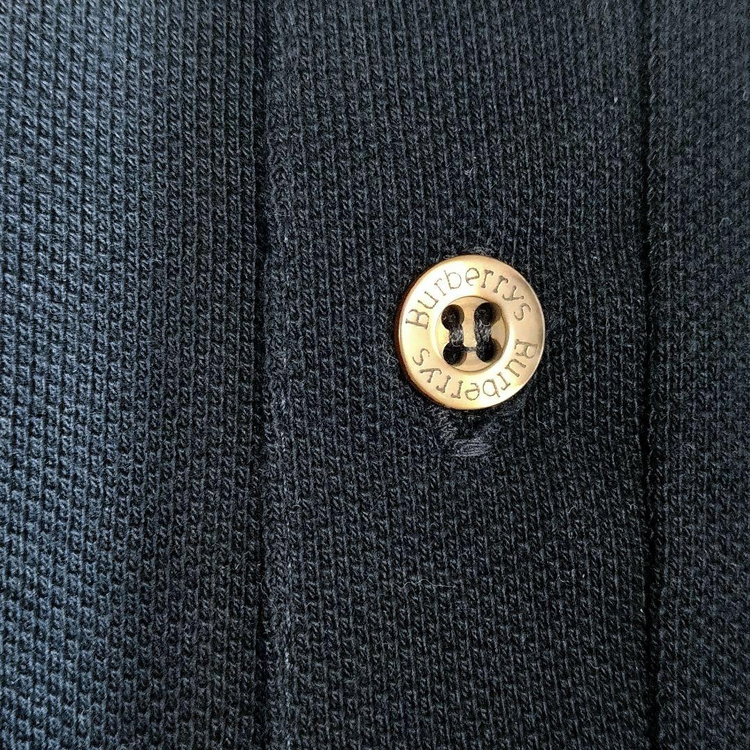 希少 BURBERRY ヴィンテージ ポロシャツ イタリア製 L 90’s