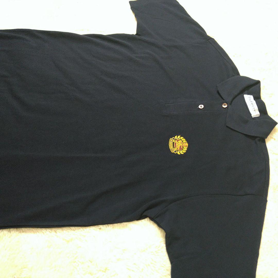 希少 BURBERRY ヴィンテージ ポロシャツ イタリア製 L 90’s