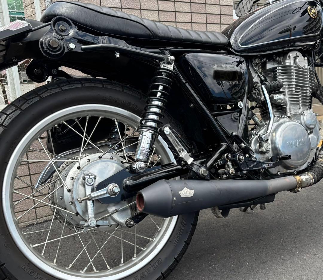 Goodsスリップオンマフラー/キャブ車SR400/500/ヤマハ/グッズ
