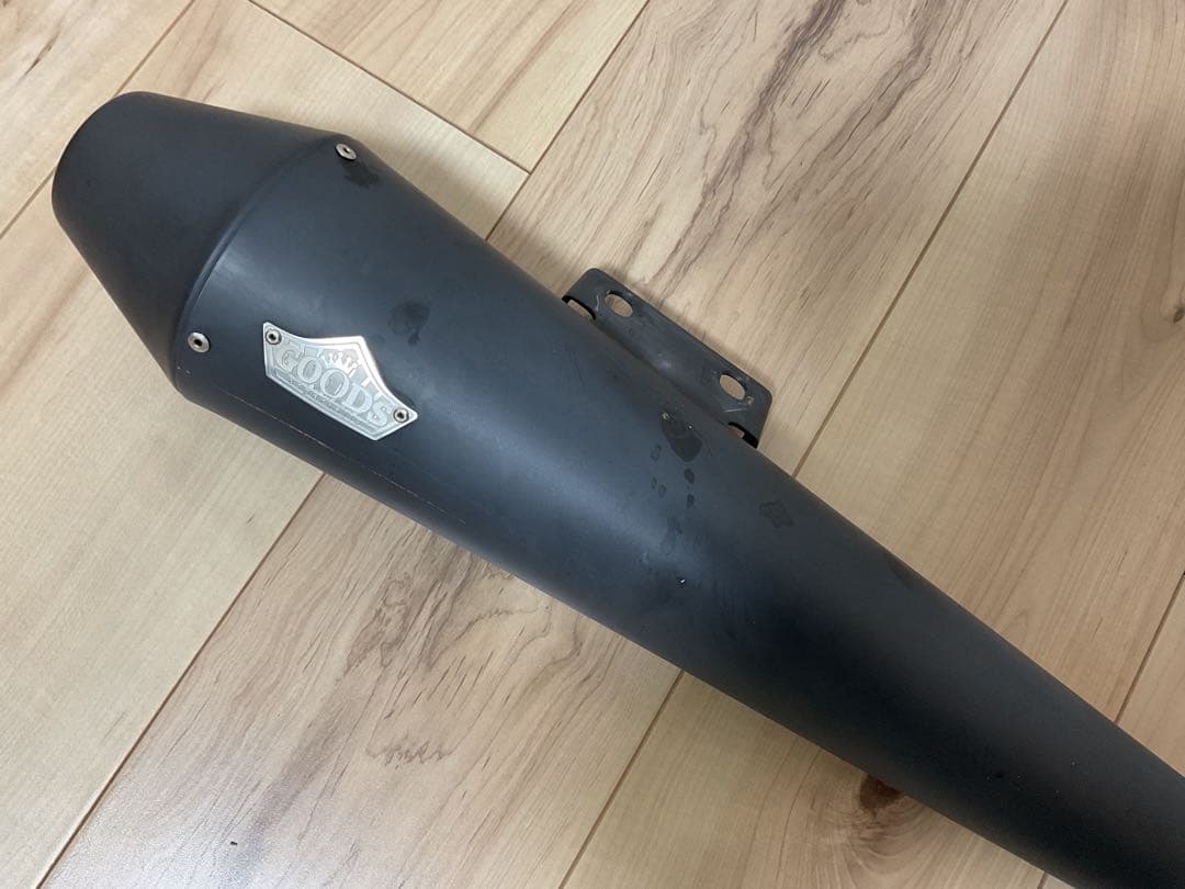 Goodsスリップオンマフラー/キャブ車SR400/500/ヤマハ/グッズ