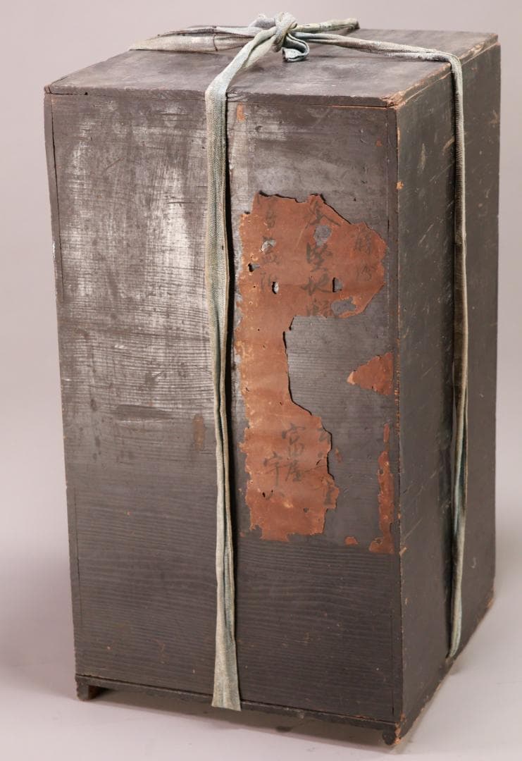 Saku BJ070 時代輪島塗　明治期　流水金蒔絵　本硬地　五段重　重箱